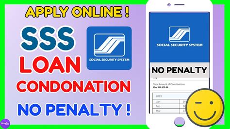 A sigh of relief over SSS loan penalty condonation .
